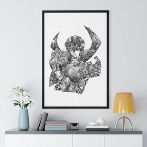 LELOUCH BLACK & WHITE FRAMED POSTER LELOUCH BLACK & WHITE FRAMED POSTER