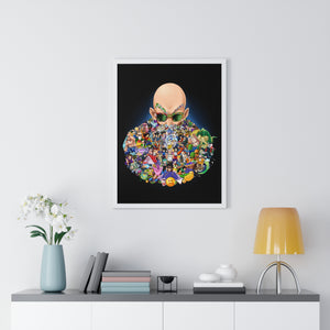 MASTER ROSHI COLOR FRAMED POSTER MASTER ROSHI COLOR FRAMED POSTER