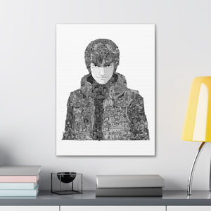 MIGHT GUY BLACK & WHITE CANVAS MIGHT GUY BLACK & WHITE CANVAS