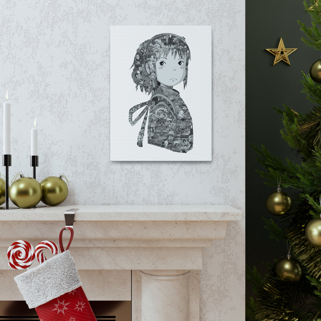 CHIHIRO BLACK & WHITE CANVAS CHIHIRO BLACK & WHITE CANVAS
