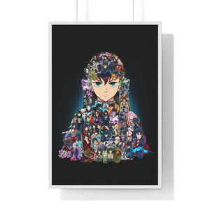 MUICHIRO COLOR FRAMED POSTER MUICHIRO COLOR FRAMED POSTER
