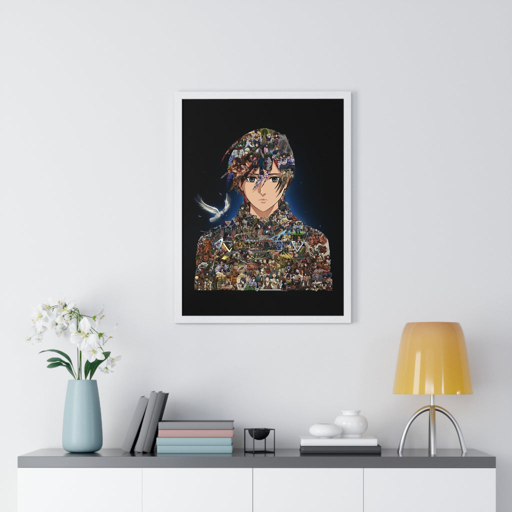 MIKASA COLOR FRAMED POSTER MIKASA COLOR FRAMED POSTER