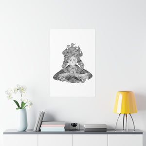 LUFFY GEAR 5 BLACK & WHITE POSTER LUFFY GEAR 5 BLACK & WHITE POSTER