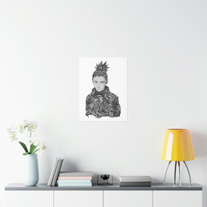 SHIKAMARU BLACK & WHITE POSTER SHIKAMARU BLACK & WHITE POSTER