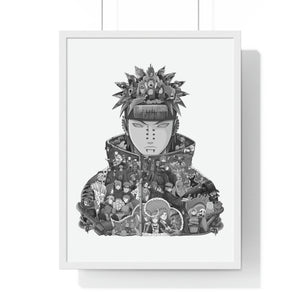 PAIN BLACK & WHITE FRAMED POSTER PAIN BLACK & WHITE FRAMED POSTER