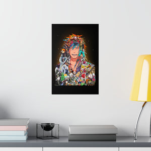 JIRAIYA COLOR POSTER JIRAIYA COLOR POSTER