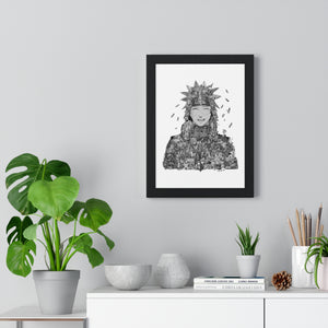 MINATO BLACK & WHITE FRAMED POSTER MINATO BLACK & WHITE FRAMED POSTER