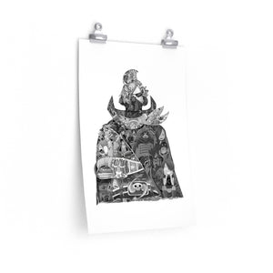 SANJI BLACK & WHITE POSTER SANJI BLACK & WHITE POSTER