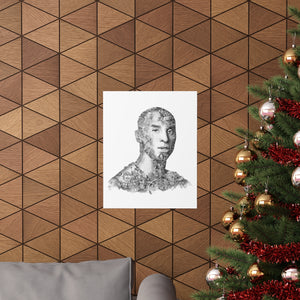 KOBE BRYANT BLACK & WHITE POSTER KOBE BRYANT BLACK & WHITE POSTER