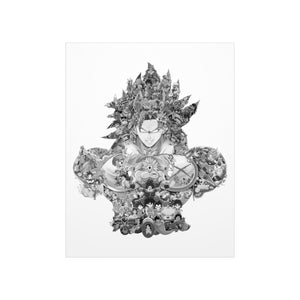BROLY BLACK & WHITE POSTER BROLY BLACK & WHITE POSTER