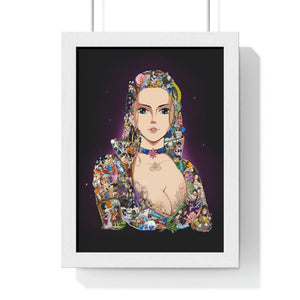 ROBIN COLOR FRAMED POSTER ROBIN COLOR FRAMED POSTER