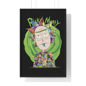RICK COLOR FRAMED POSTER RICK COLOR FRAMED POSTER