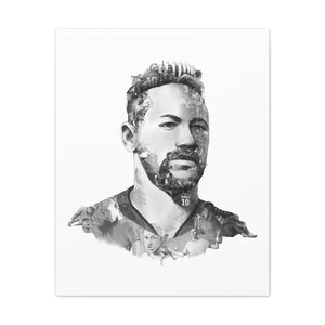 NEYMAR BLACK & WHITE CANVAS NEYMAR BLACK & WHITE CANVAS