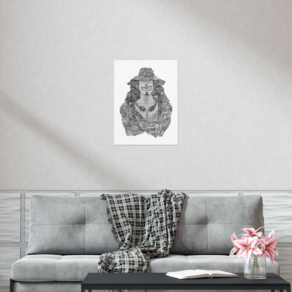 USOPP BLACK & WHITE POSTER USOPP BLACK & WHITE POSTER