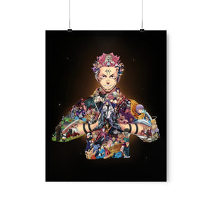 SUKUNA COLOR POSTER SUKUNA COLOR POSTER