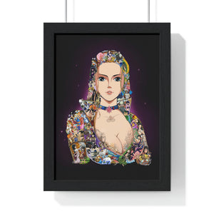 ROBIN COLOR FRAMED POSTER ROBIN COLOR FRAMED POSTER