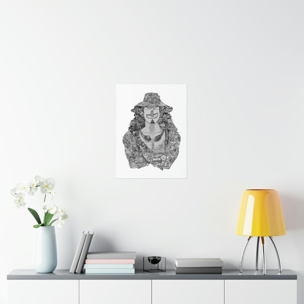 USOPP BLACK & WHITE POSTER USOPP BLACK & WHITE POSTER