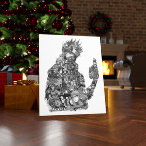 KAKASHI BLACK & WHITE CANVAS KAKASHI BLACK & WHITE CANVAS