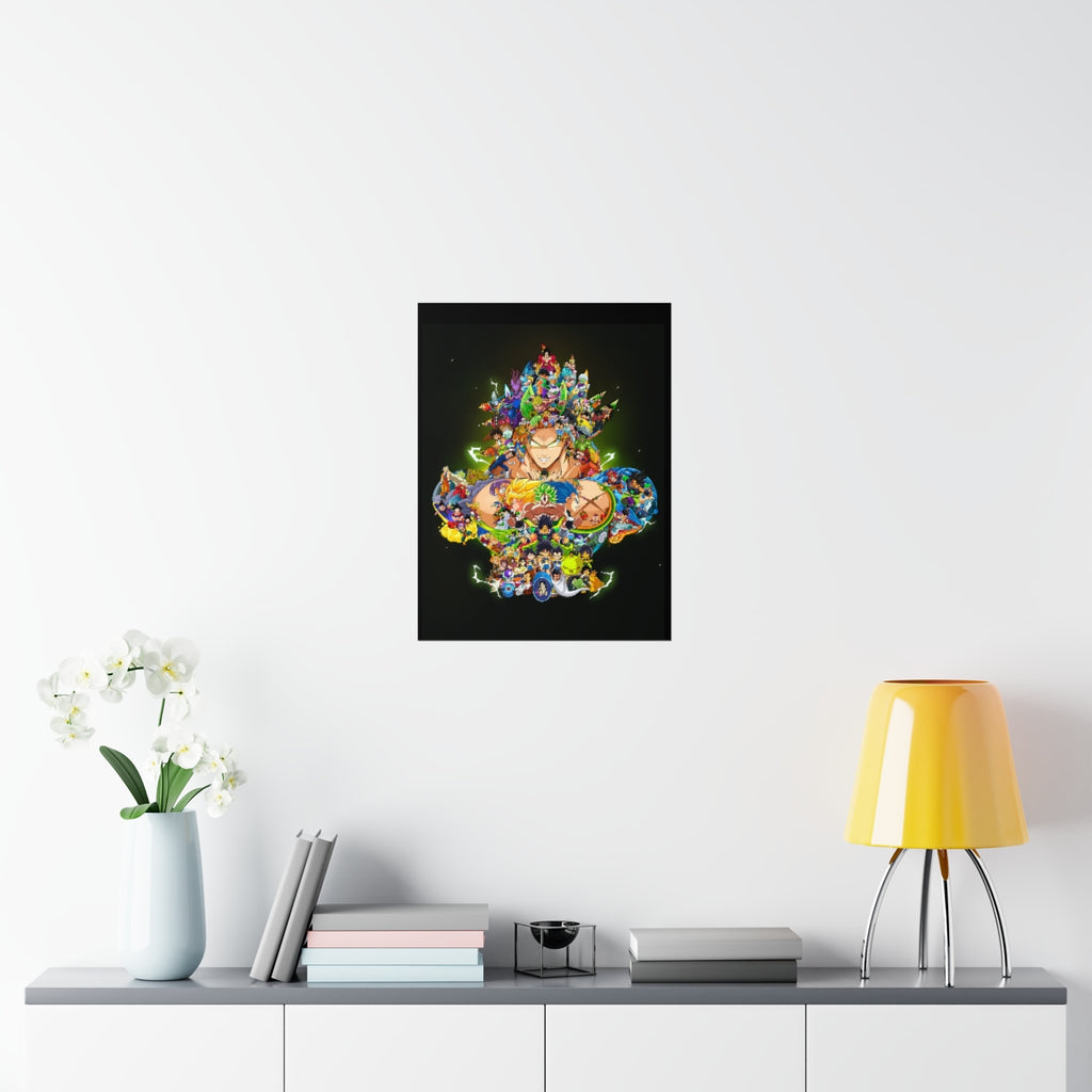 BROLY COLOR POSTER BROLY COLOR POSTER