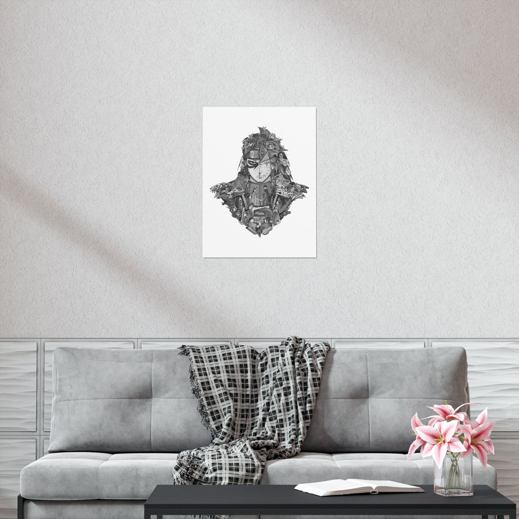 HASHIRAMA - MADARA BLACK & WHITE POSTER HASHIRAMA - MADARA BLACK & WHITE POSTER