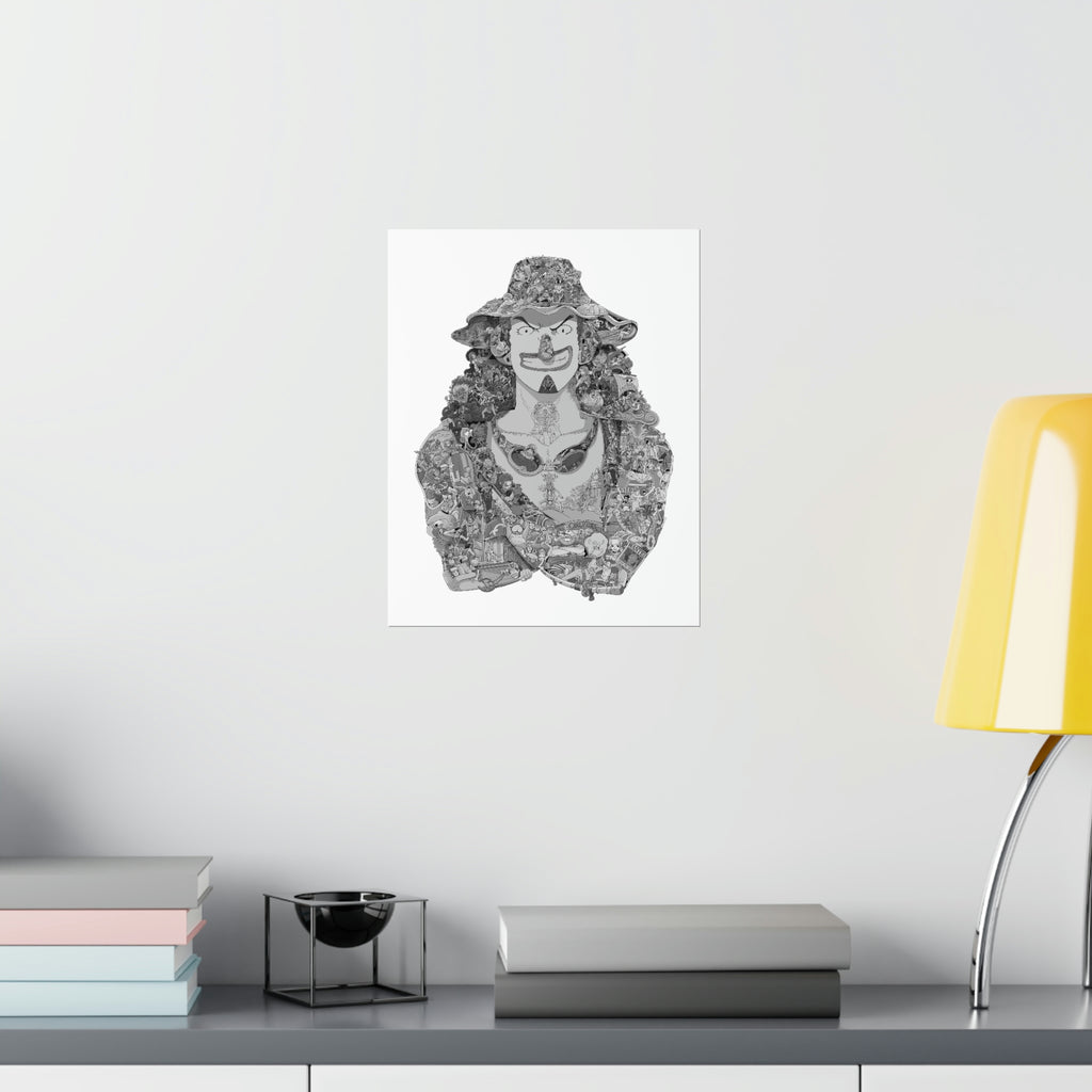 USOPP BLACK & WHITE POSTER USOPP BLACK & WHITE POSTER
