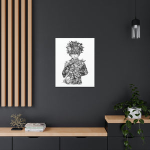 KILLUA BLACK & WHITE CANVAS KILLUA BLACK & WHITE CANVAS