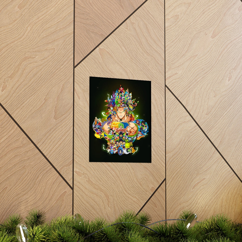 BROLY COLOR POSTER BROLY COLOR POSTER
