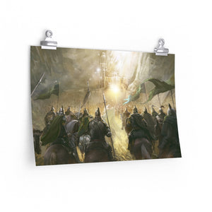 BATTLE OF HELM'S DEEP POSTER BATTLE OF HELM'S DEEP POSTER