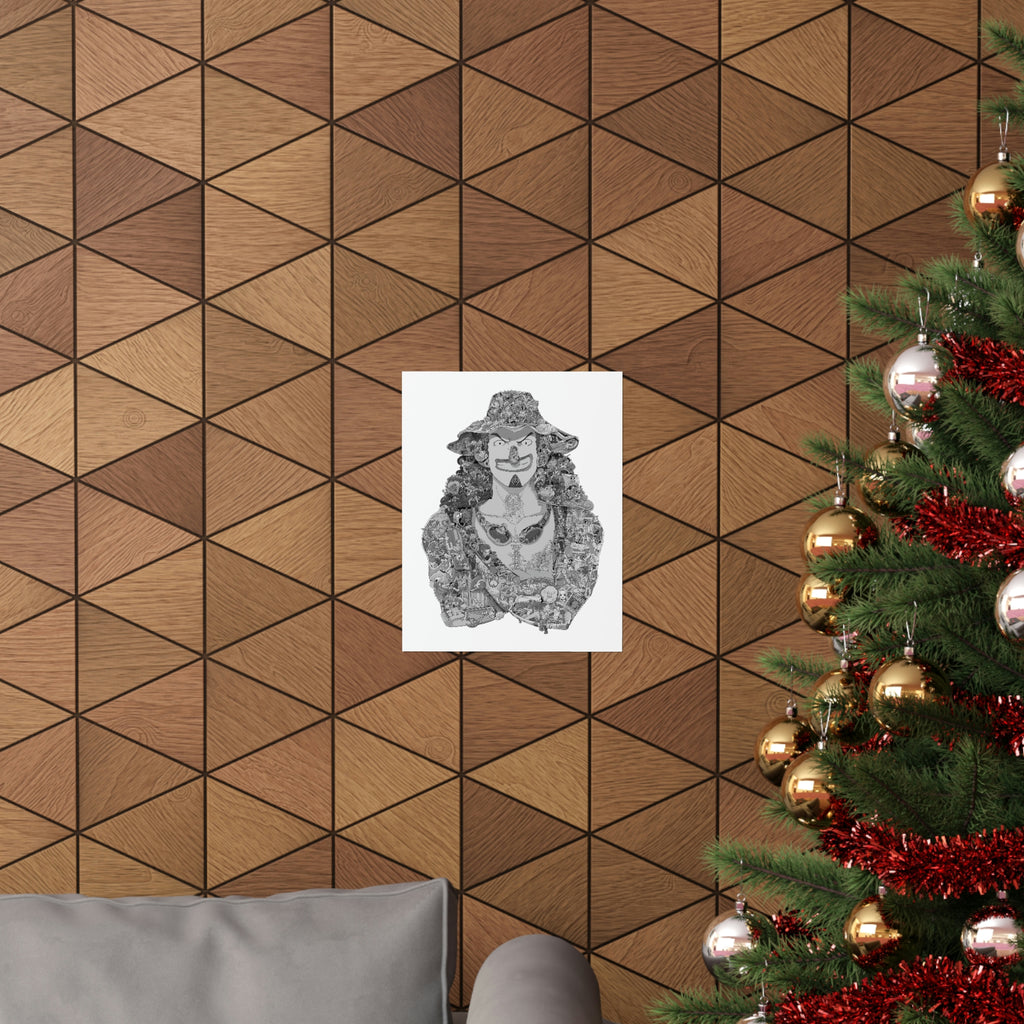USOPP BLACK & WHITE POSTER USOPP BLACK & WHITE POSTER