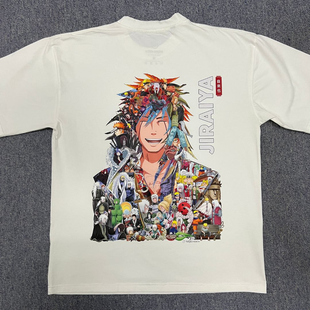 JIRAIYA COLOR PREMIUM T-SHIRT (Art on back - Ship from Viet Nam) JIRAIYA COLOR PREMIUM T-SHIRT (Art on back - Ship from Viet Nam)