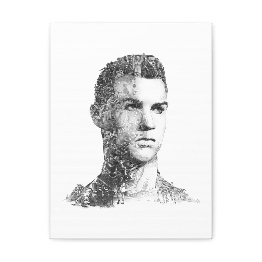 RONALDO BLACK & WHITE CANVAS RONALDO BLACK & WHITE CANVAS