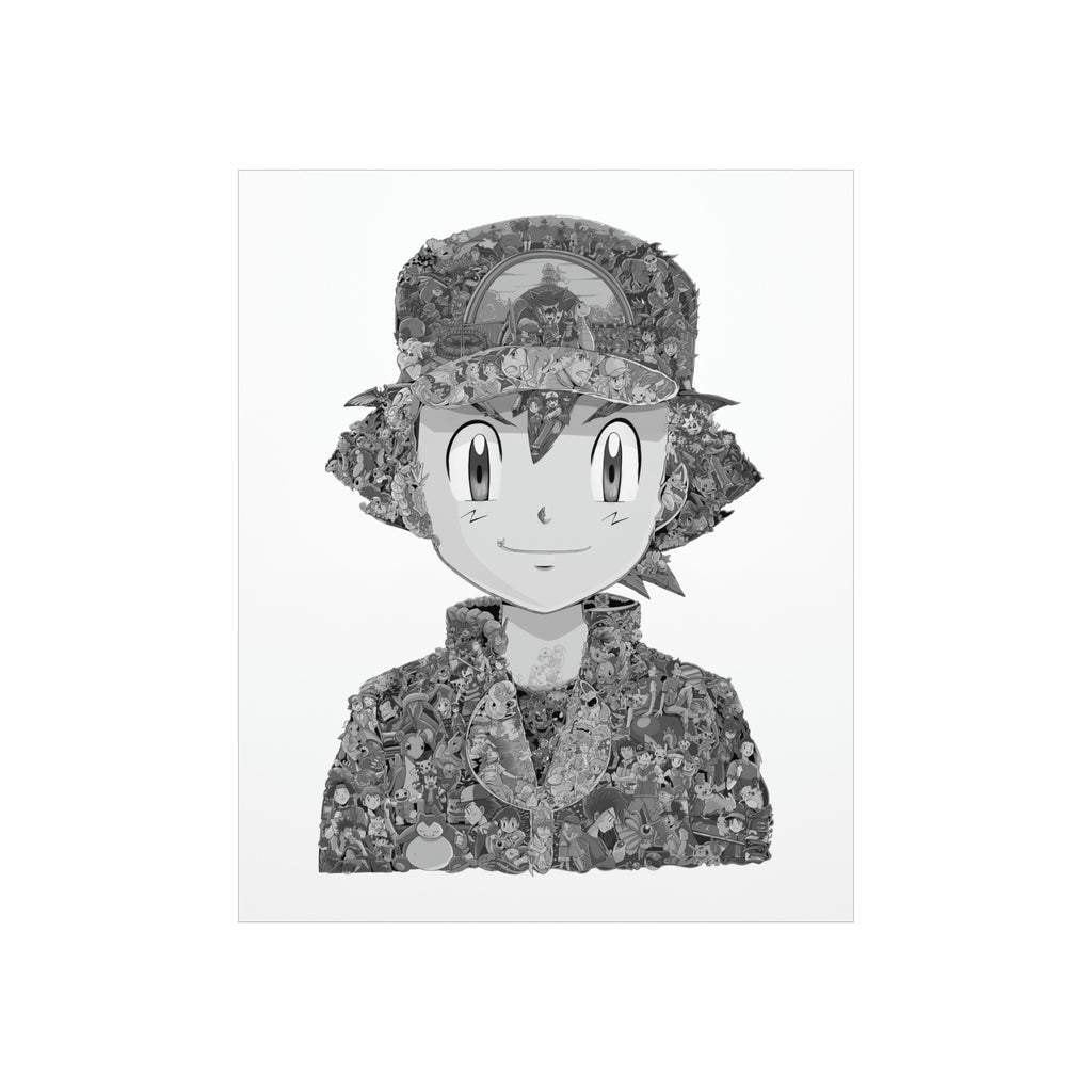 ASH BLACK & WHITE POSTER ASH BLACK & WHITE POSTER