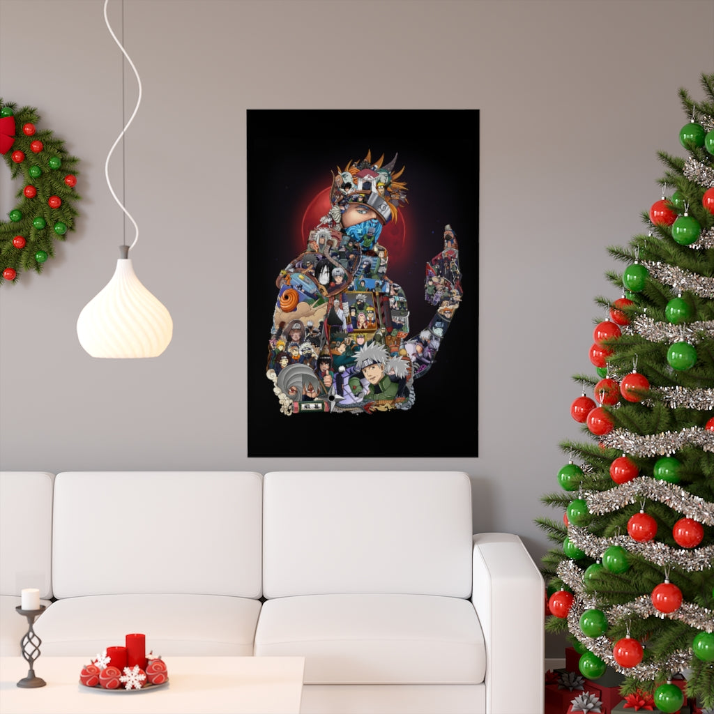 KAKASHI COLOR POSTER KAKASHI COLOR POSTER