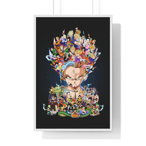 GOHAN COLOR FRAMED POSTER GOHAN COLOR FRAMED POSTER