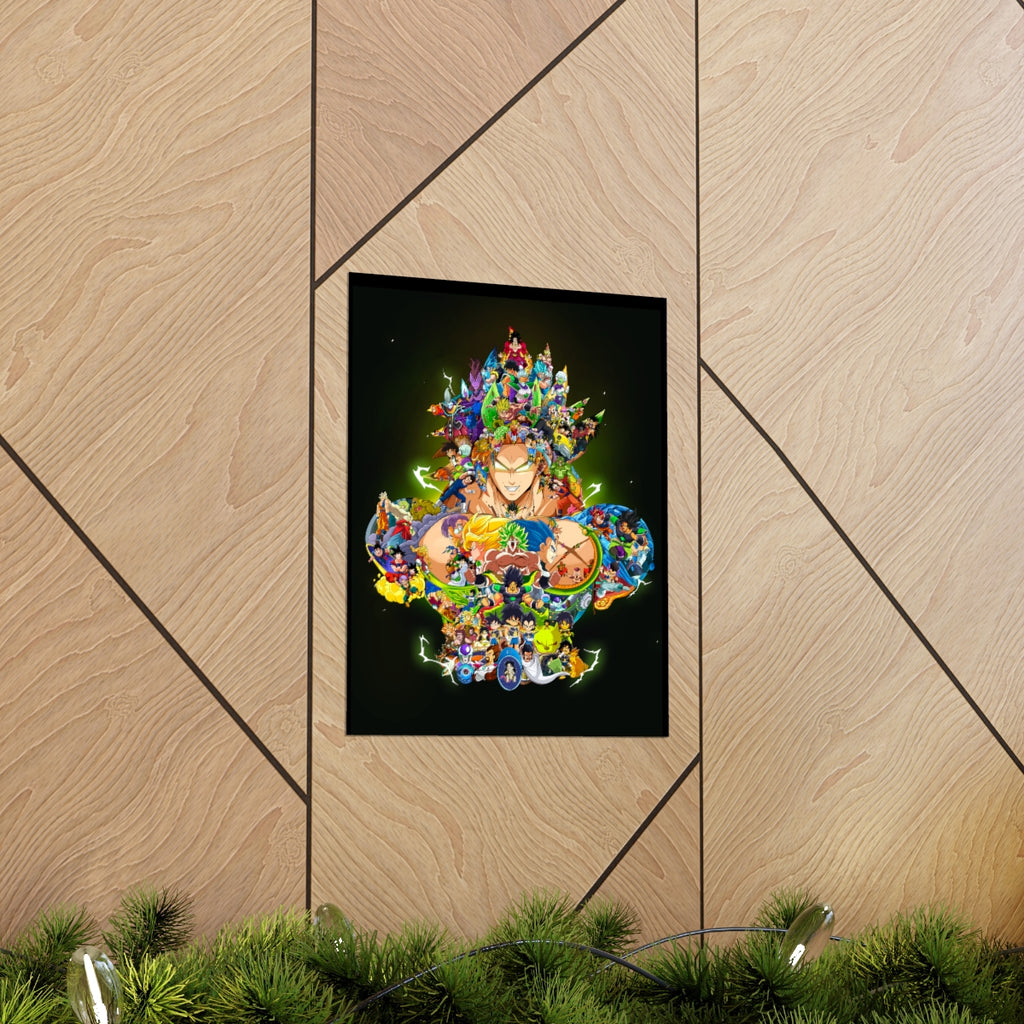 BROLY COLOR POSTER BROLY COLOR POSTER