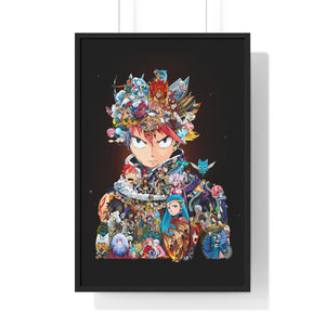 NATSU COLOR FRAMED POSTER NATSU COLOR FRAMED POSTER