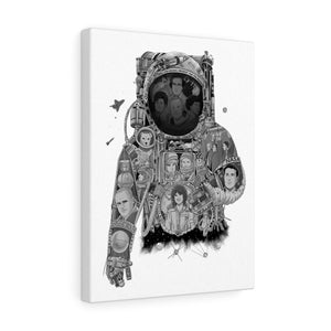 ASTRONAUT BLACK & WHITE CANVAS ASTRONAUT BLACK & WHITE CANVAS