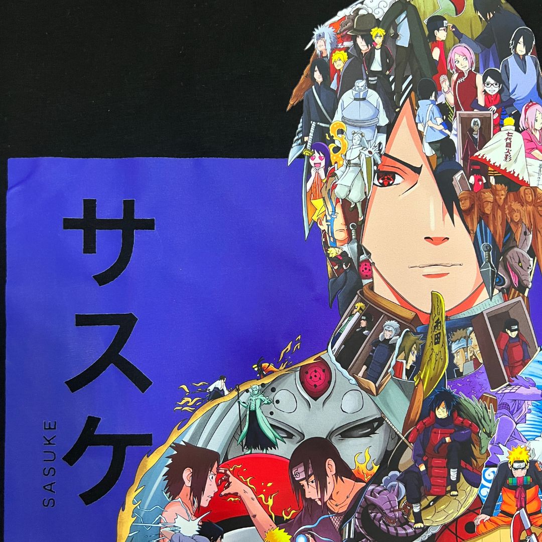 SASUKE COLOR PREMIUM T-SHIRT (Ship from Viet Nam)