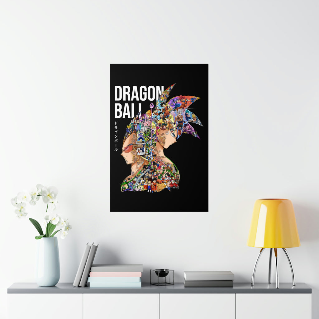 GOKU VEGETA COLOR POSTER GOKU VEGETA COLOR POSTER