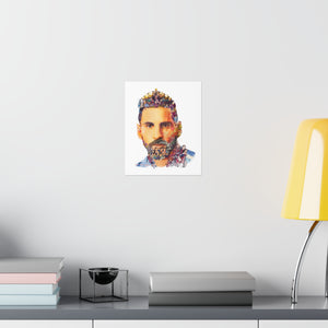 MESSI COLOR POSTER MESSI COLOR POSTER