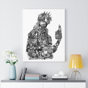 KAKASHI BLACK & WHITE CANVAS KAKASHI BLACK & WHITE CANVAS