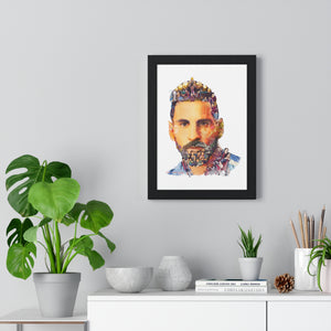 MESSI COLOR FRAMED POSTER MESSI COLOR FRAMED POSTER