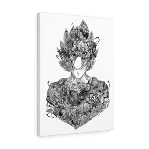GOKU BLACK & WHITE CANVAS GOKU BLACK & WHITE CANVAS