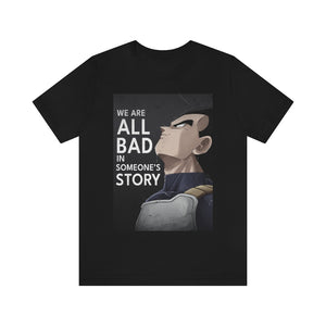 VEGETA WE ARE ALL BAD T-SHIRT VEGETA WE ARE ALL BAD T-SHIRT