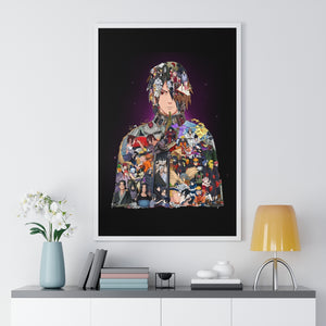 SASUKE COLOR FRAMED POSTER SASUKE COLOR FRAMED POSTER