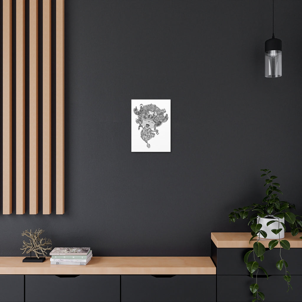 CHOPPER BLACK & WHITE CANVAS CHOPPER BLACK & WHITE CANVAS