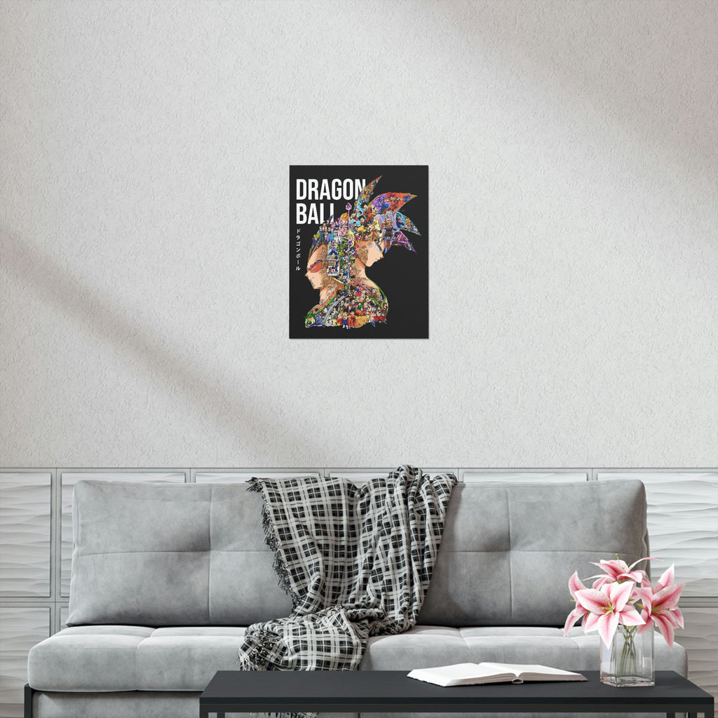 GOKU VEGETA COLOR POSTER GOKU VEGETA COLOR POSTER