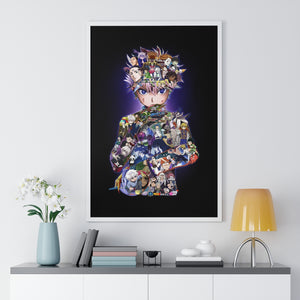 KILLUA COLOR FRAMED POSTER KILLUA COLOR FRAMED POSTER