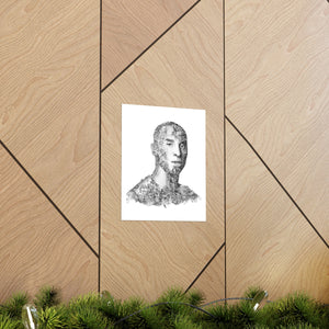 KOBE BRYANT BLACK & WHITE POSTER KOBE BRYANT BLACK & WHITE POSTER