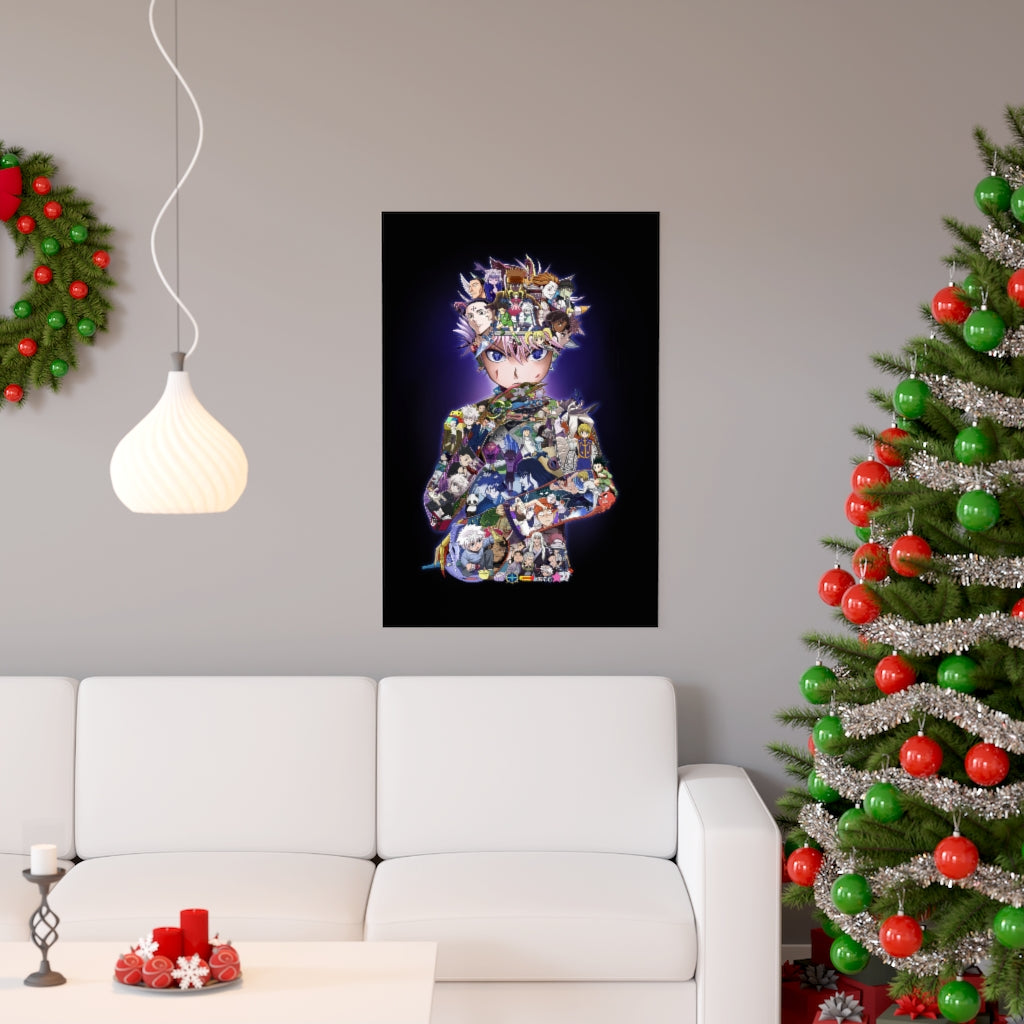 KILLUA COLOR POSTER KILLUA COLOR POSTER
